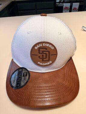 San Diego Padres Opening Series 2024 Hat 3/29 vs Giants New Era 9TWENTY Snapback